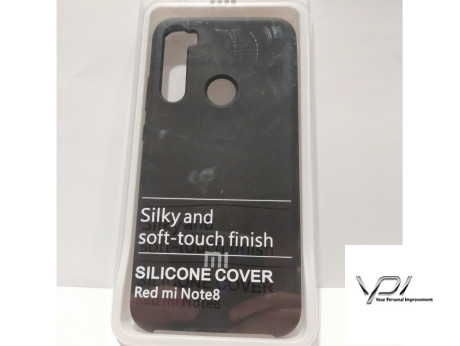 Silicone Case for Xiaomi Redmi Note8 Black (18)