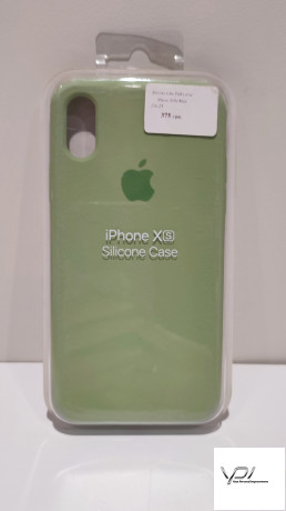 Silicone Case Full Cover iPhone X/Xs Mint