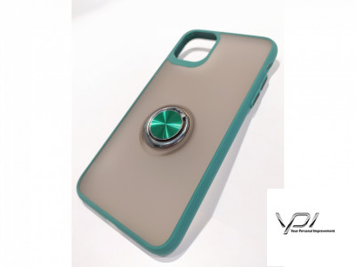 Чохол Totu Copy Ring Case iPhone 11 Pro Max Green+Black