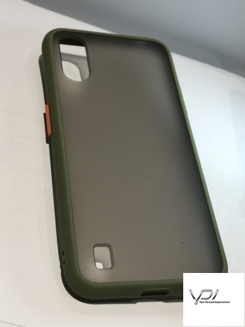 Чохол Totu Copy Gingle Series for Samsung A01 Dark Green+Orange
