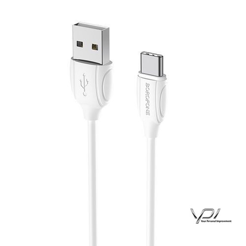 Кабель Borofone BX19 USB - Type-C 3.0A/1m (Білий)