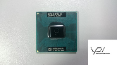 Процесор Intel Core 2 Duo P9700, SLGQS, 6 МБ кеш-пам'яті, тактова частота 2,80 ГГц, Socket PGA478, б/в