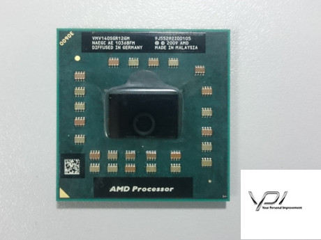 Процесор AMD Processor V140, VMV140SGR12GM, 1x128 КБ, 2x512 КБ кеш-пам'яті, тактова частота 2,30 ГГц, Socket S1, б/в