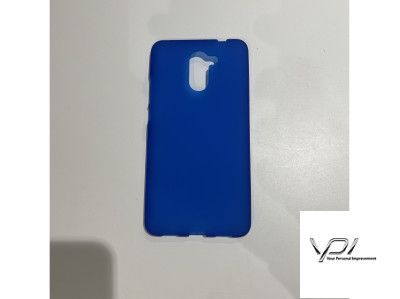 Original Silicon Case Huawei Y7/Y7 Prime Blue