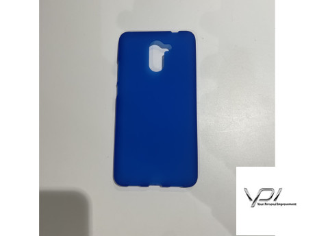 Original Silicon Case Huawei Y7/Y7 Prime Blue