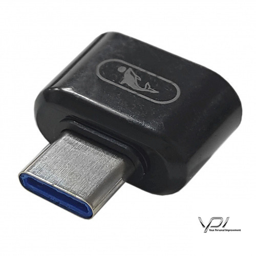 Перехідник SkyDolphin OT05 OTG Type-C - USB 60Mb/s (Чорний)