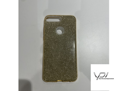 Remax Glitter Silicon Case Huawei Y7 Prime (2018) Gold