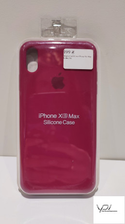 Original Soft Case iPhone XS Max Bordo (36)
