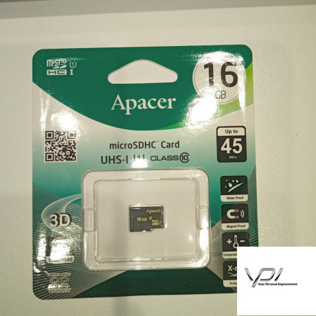 Карта пам'яті microSD Apacer 16Gb 10class