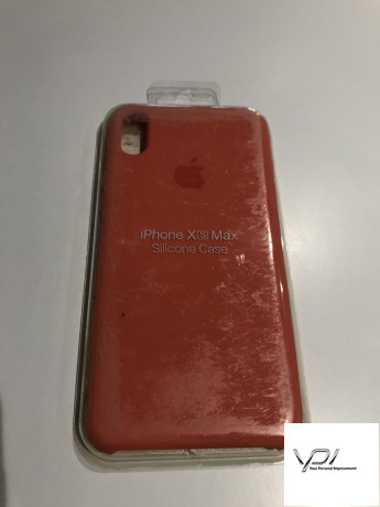 Чехол Original Soft Case iPhone Xmax Orange (13)