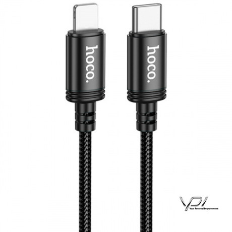 Кабель Hoco X89 Wind (PD) Type-C - Lightning 20W 3A/1m (Чорний)