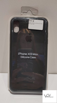 Original Soft Case iPhone XS Max Navi Grey (34)