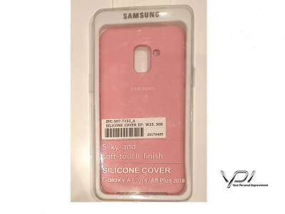 Накладка Samsung Galaxy A7 2018/A8 Plus Silicon case Original