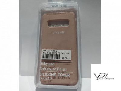 Silicone Case for Samsung S10  Sand Pink (19)