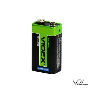 Батарейка Videx Krona bl alk