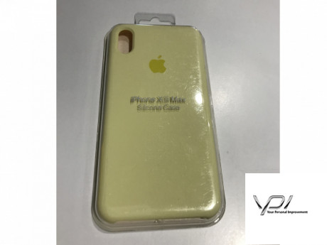 Чехол Original Soft Case iPhone Xmax Cream (51)