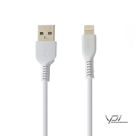 Кабель Hoco X20 USB - Lightning 2.0A/1m (Білий)