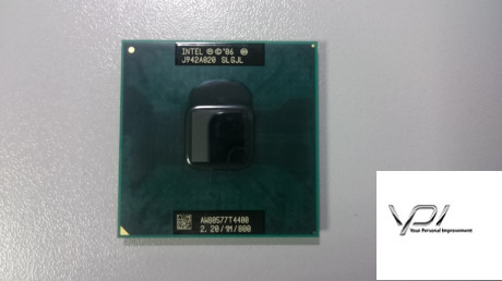 Процесор Intel Pentium T4400, SLGJL, 1 МБ кеш-пам'яті, тактова частота 2,20 ГГц, Socket PGA478, б/в