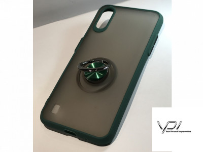 Чохол Totu Copy Ring Case Samsung A01 Green+Black