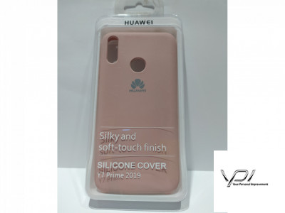 Silicone Case for Huawei Y7 2019 Sand Pink (19)