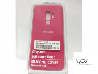 Silicone Case for Samsung S9+ Camellia Red (25)