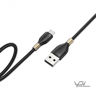 Кабель Hoco U92 Gold Collar Micro USB (1.2m)(black)