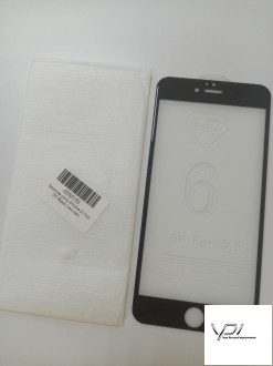 Захисне скло iPhone 6 Plus 3D Black (тех.пак)