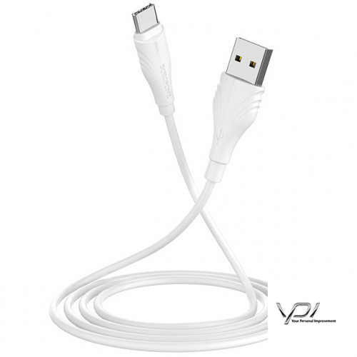 Кабель Borofone BX18 USB - Type-C 2m (Білий)
