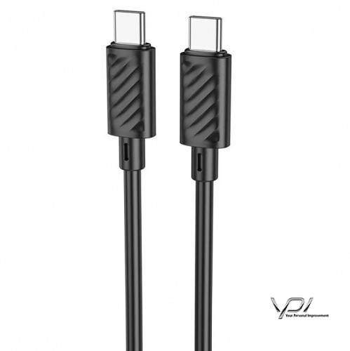 Кабель Hoco X88 Gratifield (PD) Type-C - Type-C 60W 3A/1m (Чорний)