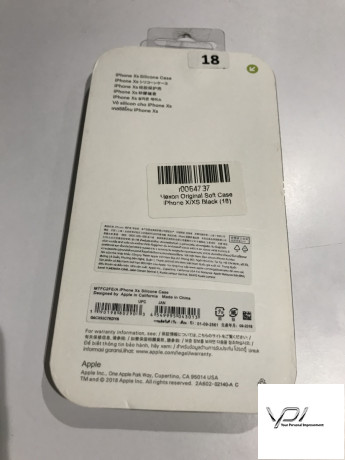 Чехол Original Soft Case iPhone X/XS Black (18)