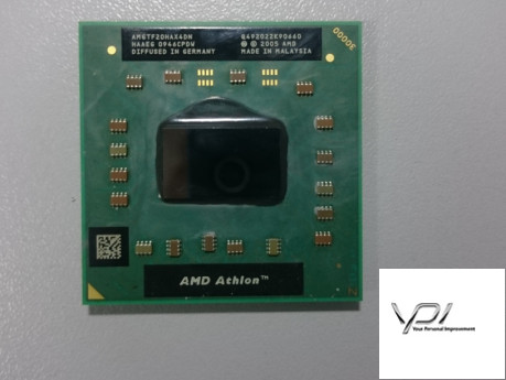 Процесор AMD Athlon 64 TF-20, AMGTF20HAX4DN, 1x128 КБ, 2x512 КБ кеш-пам'яті, тактова частота 1,60 ГГц, Socket S1, б/в