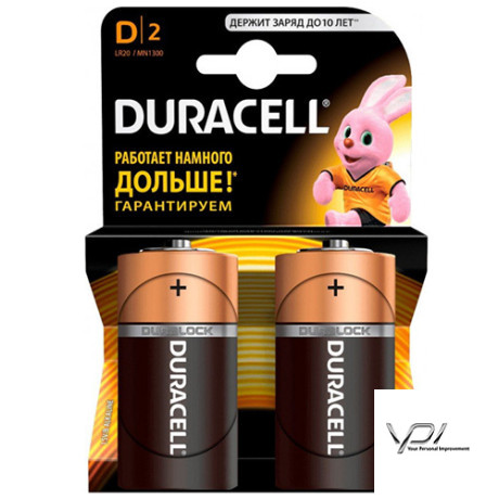 Батарейка Duracell LR20 (1шт)