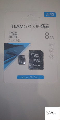 ФЛЕШ КАРТА MICRO-SD 8GB TEAMGROUP +sd