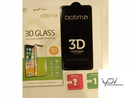 Захисне скло Optima 3D for Xiaomi Redmi 7 Black