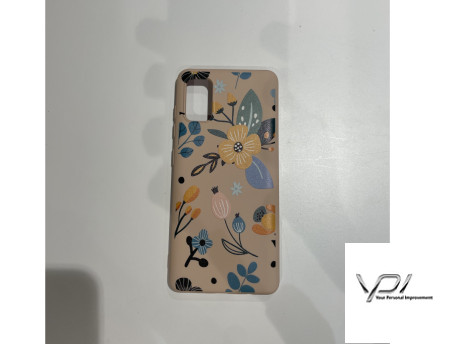 WAVE Fancy Case TPU Samsung Galaxy A41 A415 весняні квіти/світло рожевий