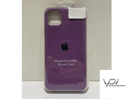 Silicone Case Full Cover iPhone 11 Pro Max Purple