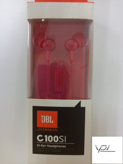 Навушники JBL C100SI red