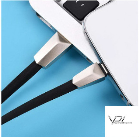 USB Cable Hoco X4 Zinc Alloy Rhombic MicroUSB Black 1.2m