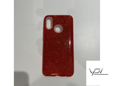 Remax Glitter Silicon Case Huawei P Smart (2019) Red