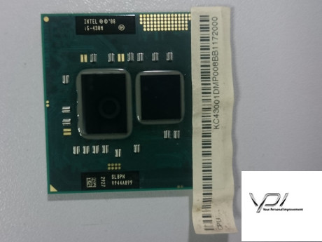 Процесор Intel Core i5-430M, SLBPN, 3 МБ кеш-пам'яті, тактова частота 2,26 ГГц, Socket BGA1288, PGA988, б/в