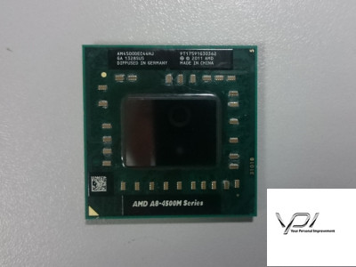 Процесор AMD A8-Series A8-4500M, AM4500DEC44HJ, 4 МБ кеш-пам'яті, тактова частота 1,90 ГГц, Socket FS1, б/в