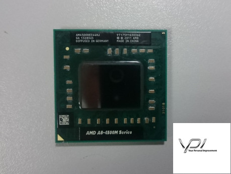 Процесор AMD A8-Series A8-4500M, AM4500DEC44HJ, 4 МБ кеш-пам'яті, тактова частота 1,90 ГГц, Socket FS1, б/в