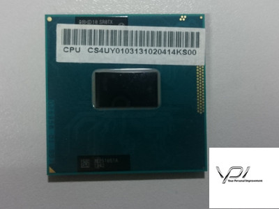 Процесор Intel Core  i3-3120M, SR0TX, 3 МБ кеш-пам'яті, тактова частота 2,50 ГГц, Socket FCPGA988, б/в