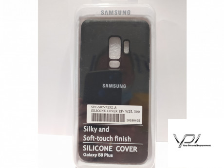 Silicone Case for Samsung S9+  Black (18)