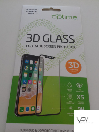 Захисне скло Optima 3D for Huawei Y6 Pro (2019) Black