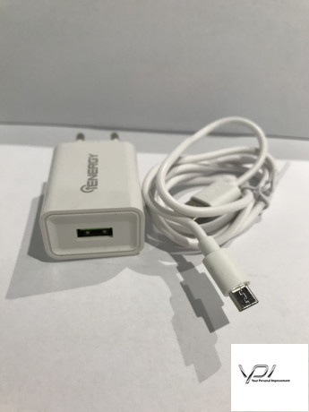 СЗУ iENERGY CHARGER HC-17, 1USB, 2,0A 2IN1 + Cable MicroUSB