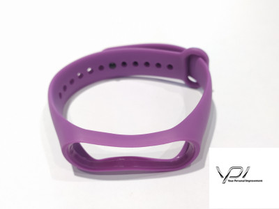 Ремінець для браслету Mi Band 3/4 (Silicon) Violet