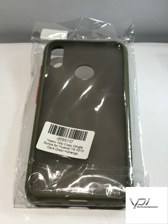 Чохол Totu Copy Gingle Series for Huawei Y6 2019 Dark Green+Orange