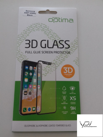 Захисне скло Optima 3D for Samsung A307 (A30s) Black