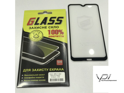Скло Xiaomi Redmi 8/8a (0.3mm) 3D Full Glue Black